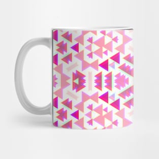 Kaleidoscope of Pink Diamond Arrows Mug